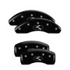 MGP 4 Caliper Covers Engraved Front & Rear Circle K/Kia Black finish silver ch thumbnail 8