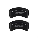 MGP 4 Caliper Covers Engraved Front & Rear Gen 5/SS Black finish silver ch thumbnail 2