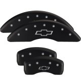 MGP 4 Caliper Covers Engraved Front & Rear Gen 5/SS Red finish silver ch thumbnail 5
