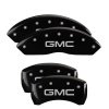 MGP 4 Caliper Covers Engraved Front & Rear GMC Black finish silver ch thumbnail 8