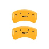 MGP 4 Caliper Covers Engraved Front Acura Engraved Rear TLX Black finish silver ch thumbnail 9