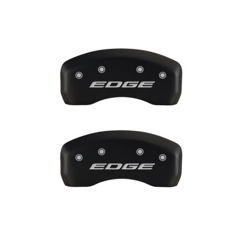 MGP 4 Caliper Covers Engraved Front & Rear EDGE/2015 Red finish silver ch thumbnail 9