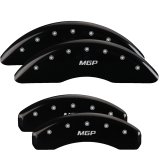 MGP 4 Caliper Covers Engraved Front & Rear MGP Black finish silver ch thumbnail 5