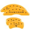 MGP 4 Caliper Covers Engraved Front 2015/Mustang Engraved Rear 2015/Bar & Pony Yellow fnsh black ch thumbnail 8