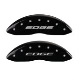 MGP 4 Caliper Covers Engraved Front & Rear EDGE/2015 Black finish silver ch thumbnail 1
