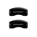 MGP 4 Caliper Covers Engraved Front & Rear No Bolts/Sport 2015 Black finish silver ch thumbnail 9