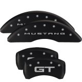 MGP 4 Caliper Covers Engraved Front & Rear Tiffany Snake Black finish silver ch thumbnail 6