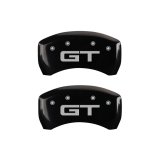 MGP Rear set 2 Caliper Covers Engraved Rear 2015/GT Black finish silver ch thumbnail 3