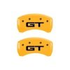 MGP Rear set 2 Caliper Covers Engraved Rear 2015/GT Yellow finish black ch thumbnail 7