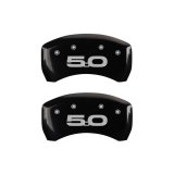 MGP Rear set 2 Caliper Covers Engraved Rear 2015/50 Black finish silver ch thumbnail 3
