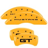 MGP Rear set 2 Caliper Covers Engraved Rear 2015/50 Red finish silver ch thumbnail 6