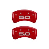 MGP Rear set 2 Caliper Covers Engraved Rear 2015/50 Yellow finish black ch thumbnail 8