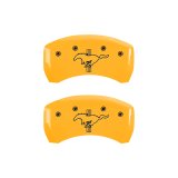 MGP Rear set 2 Caliper Covers Engraved Rear MGP Black finish silver ch thumbnail 9