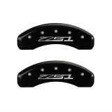 MGP 4 Caliper Covers Engraved Front Corvette C7 Engraved Rear Z51/2015 Black finish silver ch thumbnail 2