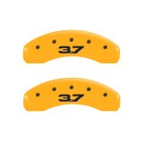 MGP 4 Caliper Covers Engraved Front 2015/Mustang Engraved Rear 2015/Bar & Pony Black fnsh silver ch thumbnail 9