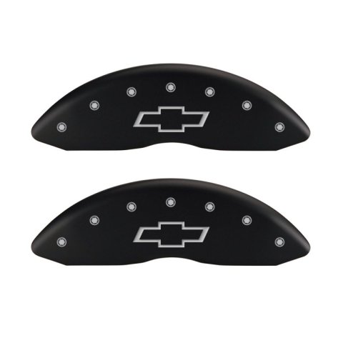 MGP 4 Caliper Covers Engraved Front & Rear MGP Red finish silver ch thumbnail 7