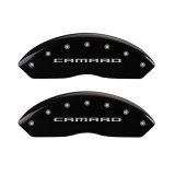 MGP 4 Caliper Covers Engraved Front & Rear Gen 5/Camaro Black finish silver ch thumbnail 1