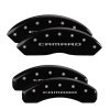 MGP 4 Caliper Covers Engraved Front & Rear Gen 5/Camaro Black finish silver ch thumbnail 5