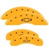 MGP 4 Caliper Covers Engraved Front & Rear Bowtie Yellow finish black ch thumbnail 8