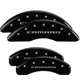 MGP 4 Caliper Covers Engraved Front & Rear Gen 5/Camaro Black finish silver ch thumbnail 3