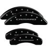 MGP 4 Caliper Covers Engraved Front & Rear Gen 5/Camaro Black finish silver ch thumbnail 8