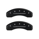 MGP 4 Caliper Covers Engraved Front & Rear Gen 5/Camaro Red finish silver ch thumbnail 7