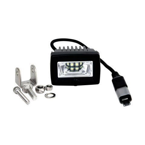 KC HiLiTES C-Series C2 LED 2in. Backup Area Flood Light 20w (Single) - Black thumbnail 1