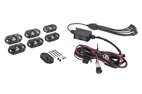 KC HiLiTES C-Series RGB LED Rock Light Kit (Incl. Wiring) - Set of 6 thumbnail 3