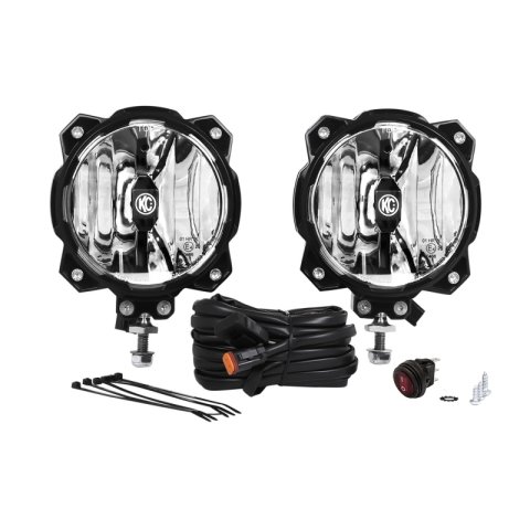 KC HiLiTES 6in. Pro6 Gravity LED Light 20w Single Mount Wide-40 Beam (Pair Pack System) thumbnail 6