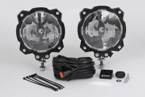 KC HiLiTES 6in. Pro6 Gravity LED Light 20w Single Mount Wide-40 Beam (Pair Pack System) thumbnail 8