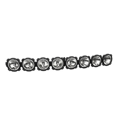 KC HiLiTES Universal 50in. Pro6 Gravity LED 8-Light 160w Combo Beam Radius Light Bar thumbnail 1