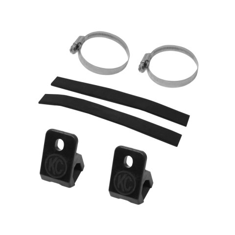 KC HiLiTES Universal 40 Deg. A-Pillar Tube Clamp Light Mount (1.5-2in. Diameter Bars) - Pair thumbnail 2