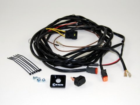KC HiLiTES Wiring Harness for (2) Lights w/2-Pin Deutsch Connectors (110w Max Total) thumbnail 2