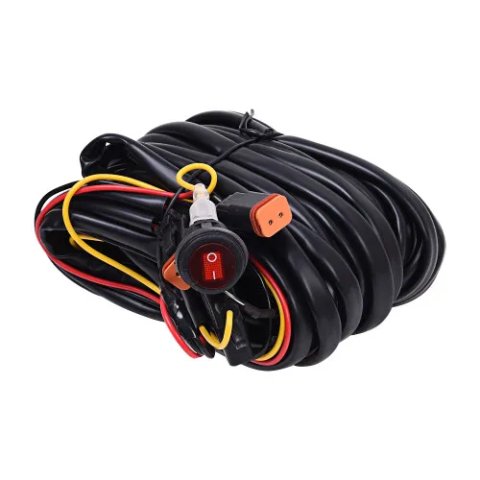 KC HiLiTES Wiring Harness for (2) Lights w/2-Pin Deutsch Connectors (110w Max Total) thumbnail 3