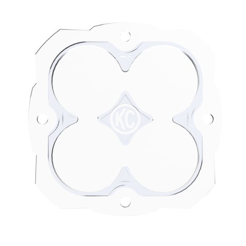 KC HiLiTES FLEX ERA 4 Spot Beam Lens Replacement (ea) - Clear thumbnail 1