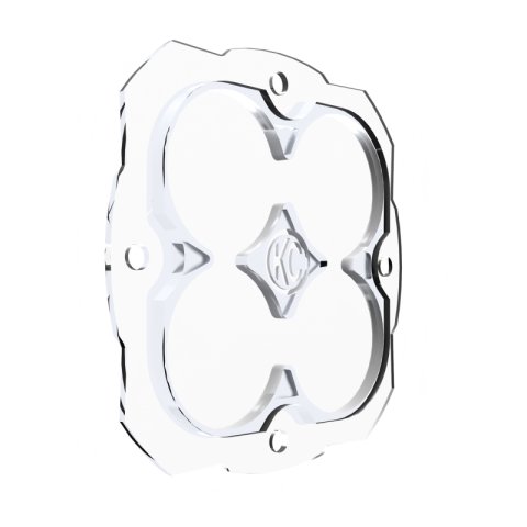 KC HiLiTES FLEX ERA 4 Spot Beam Lens Replacement (ea) - Clear thumbnail 2