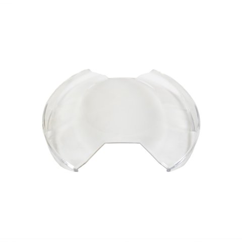 KC HiLiTES 6in. Light Shield for SlimLite LED - Clear thumbnail 2