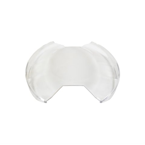 KC HiLiTES 6in. Light Shield for SlimLite LED - Clear thumbnail 6