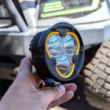 KC HiLiTES Round Universal Shrouds for Flex Era 3 Lights (Pair) thumbnail 3