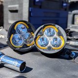 KC HiLiTES Round Universal Shrouds for Flex Era 3 Lights (Pair) thumbnail 4