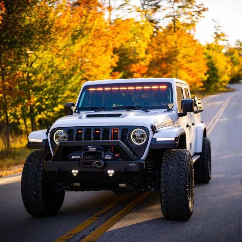 KC HiLiTES FLEX ERA 3 Dual Mode SAE Fog Lights - 2-Light Master Kit for Jeep JK/JL/JT Steel Bumpers thumbnail 7