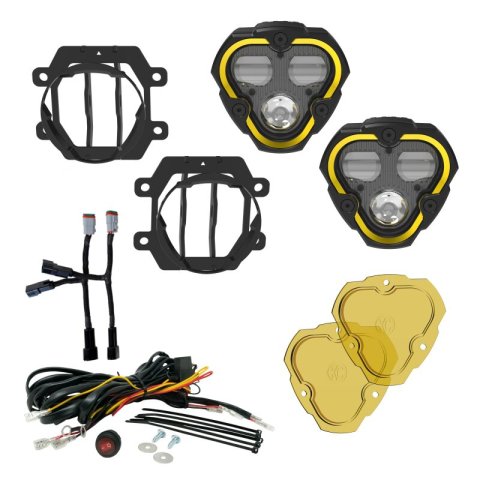 KC HiLiTES FLEX ERA 3 Dual Mode SAE Fog Lights - 2-Light Master Kit for Subaru Crosstrek/Forester thumbnail 2