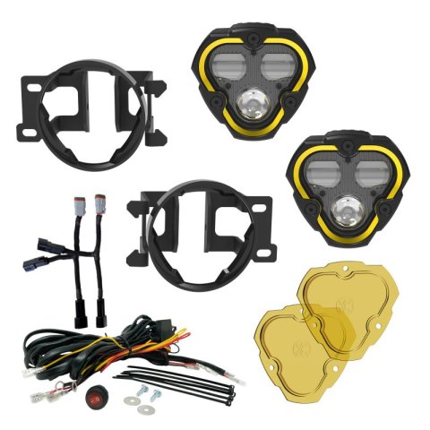 KC HiLiTES FLEX ERA 3 Dual Mode SAE Fog Lights - 2-Light Master Kit for Toyota Tacoma/4Runner/Tundra thumbnail 1