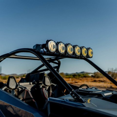 KC HiLiTES Gravity LED Pro6 Light Bar Kits 91343 Auxiliary Kits, 39 in. Gravity® Bar, 6-Light, Overhead/Roof Mount, Polaris RZR Pro R, Kit thumbnail 3