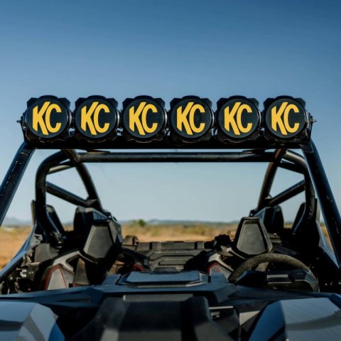 KC HiLiTES Gravity LED Pro6 Light Bar Kits 91343 Auxiliary Kits, 39 in. Gravity® Bar, 6-Light, Overhead/Roof Mount, Polaris RZR Pro R, Kit thumbnail 5