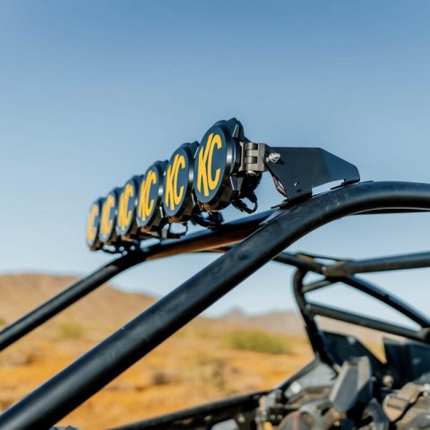KC HiLiTES Gravity LED Pro6 Light Bar Kits 91343 Auxiliary Kits, 39 in. Gravity® Bar, 6-Light, Overhead/Roof Mount, Polaris RZR Pro R, Kit thumbnail 7