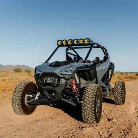 KC HiLiTES Gravity LED Pro6 Light Bar Kits 91343 Auxiliary Kits, 39 in. Gravity® Bar, 6-Light, Overhead/Roof Mount, Polaris RZR Pro R, Kit thumbnail 8