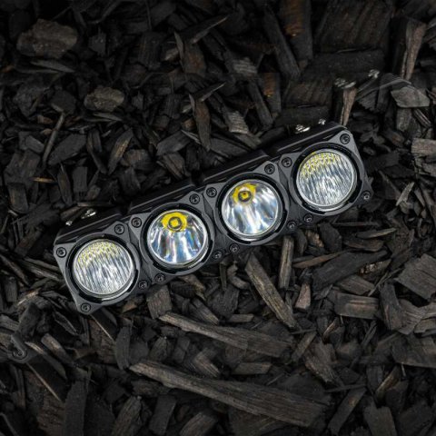 KC HiLiTES FLEX ERA LED Light Bar Bezel Kit for 10in. Segments - Gloss Black thumbnail 6