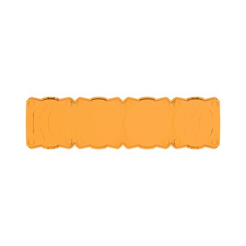 KC HiLiTES FLEX ERA LED Light Bar 10in. Light Shield - Amber (SHIELD ONLY) thumbnail 1