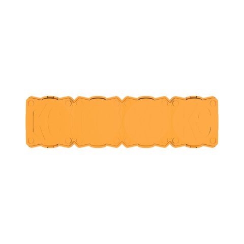 KC HiLiTES FLEX ERA LED Light Bar 10in. Light Shield - Amber (SHIELD ONLY) thumbnail 2